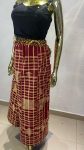 African Print Wide-Leg Culottes