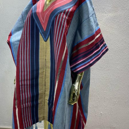 Royal Heritage Aso-Oke Kaftan – Unisex Edition
