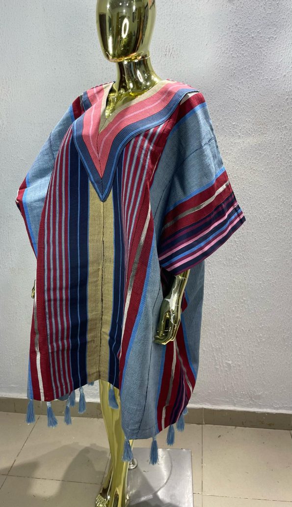 Royal Heritage Aso-Oke Kaftan – Unisex Edition