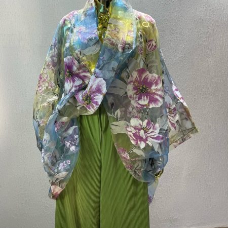 Spring Aura Floral Organza Set – Flow & Grace Edition