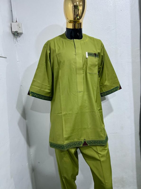 Emerald Heritage Kaftan Set