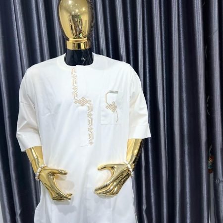 Ivory Majesty Kaftan Set