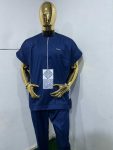 Royal Blue Senator Wear – White Embroidery Edition